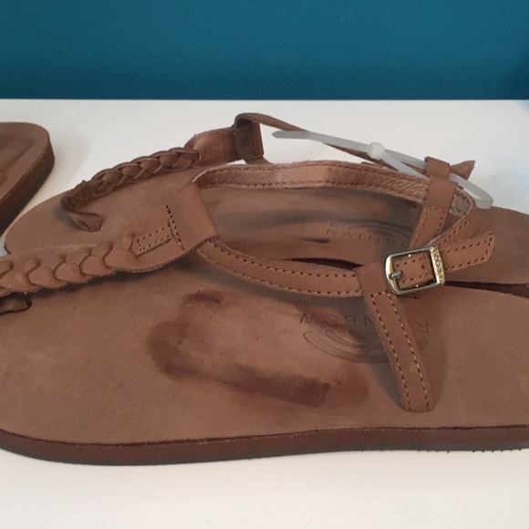 Rainbow Braided T-Street Ankle Strap Sandal - Picture 2 of 6